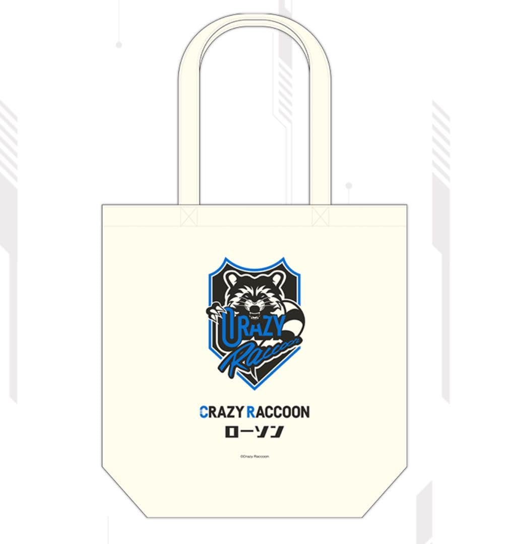 Amazon.co.jp: CR CRAZY RACCOON ローソン 店舗限定 トートバック